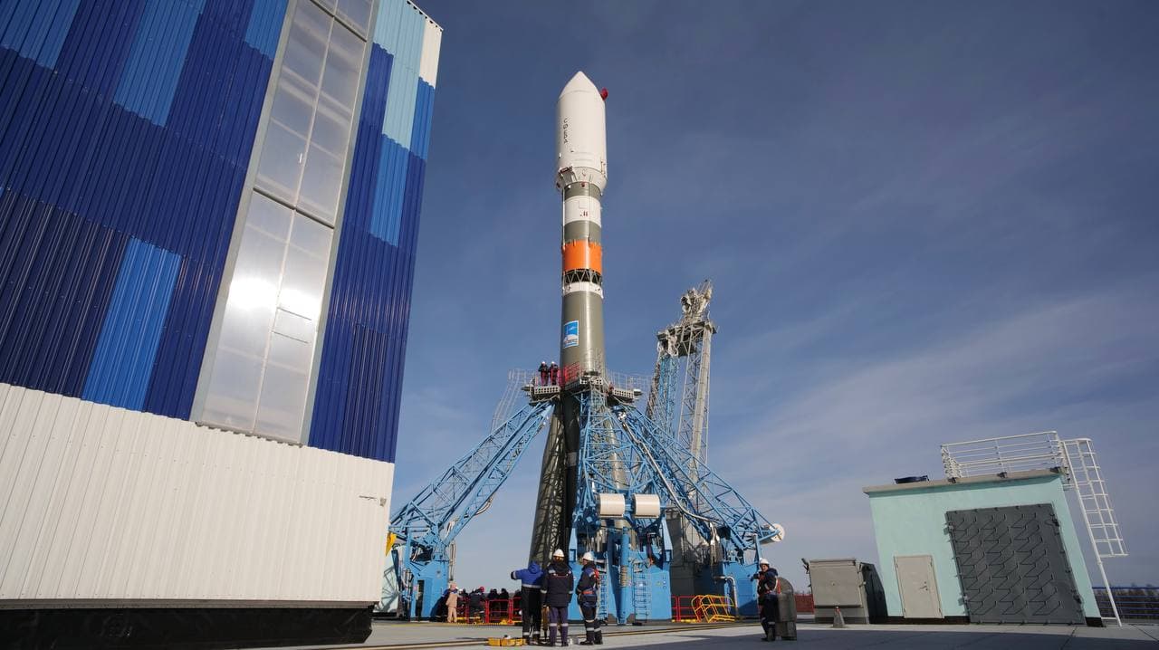 Progress MS-35 (96P) mission image from the launch source.