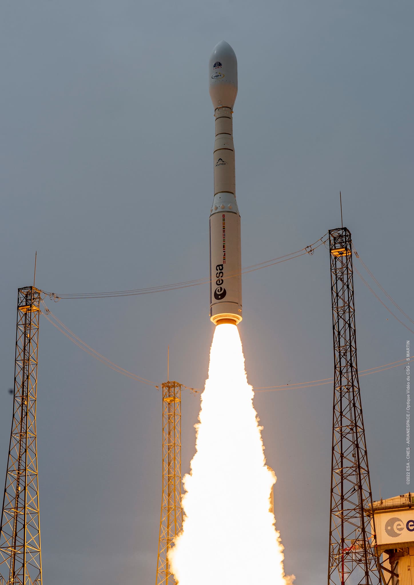 Sentinel-3C & FLEX mission image from the launch source.