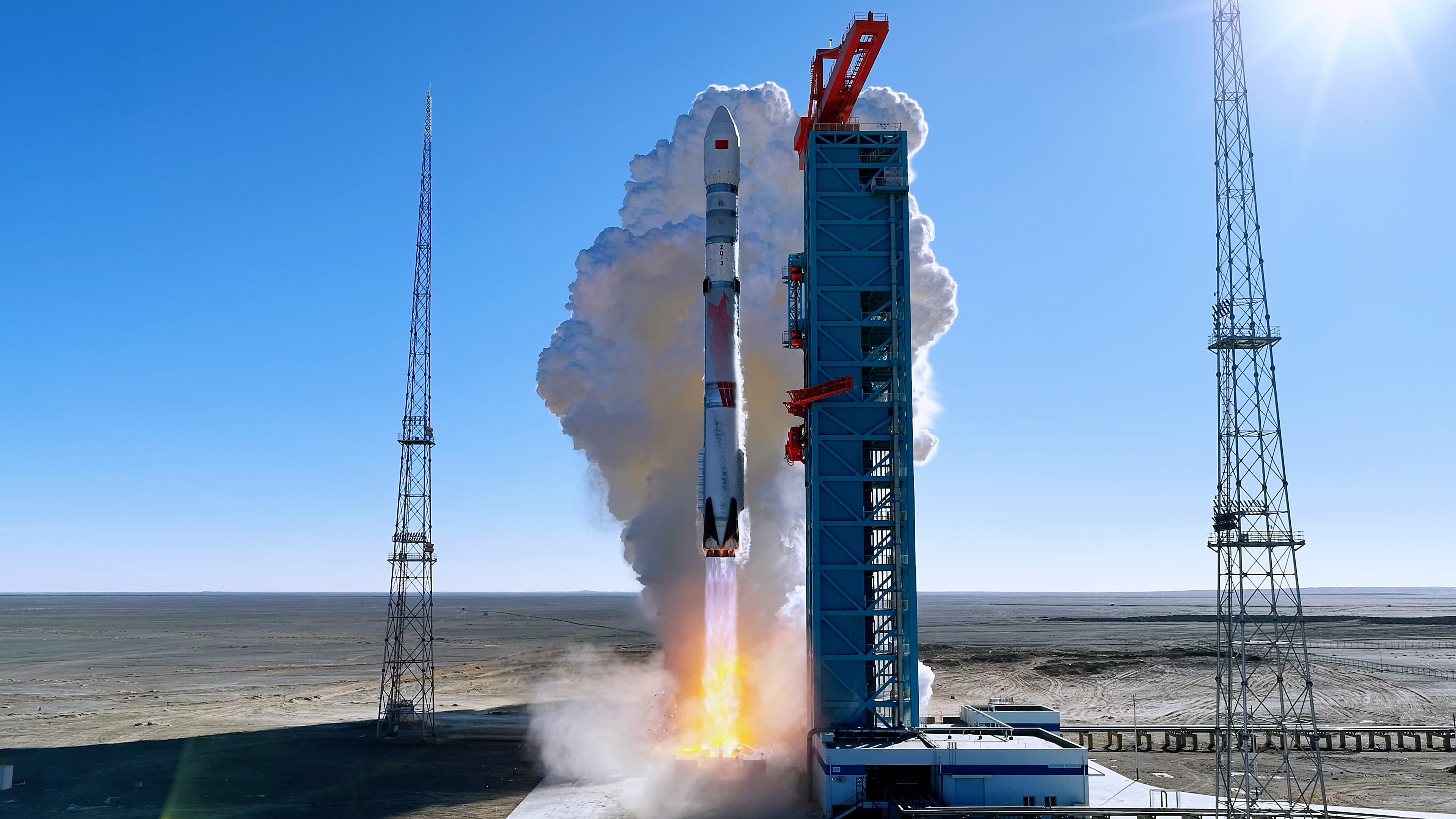 Flight 2 mission image from the launch source.